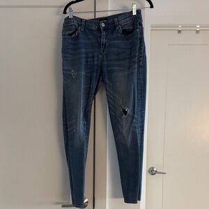 Hudson Jeans Dark Blue Skinny Jeans